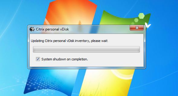 Create vdisk inventory