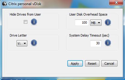 vdisk GUI