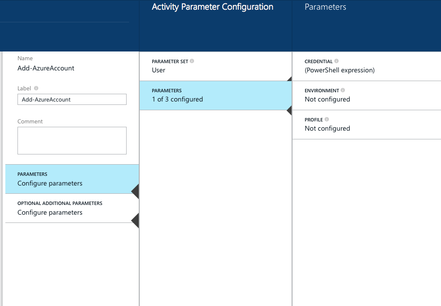 Azure Automation Activities